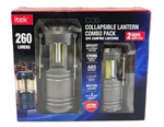 Cob Collapsible Camping Lanterns 2pk 2 Sizes (jumbo And Mini). Fixed Price $13.63.