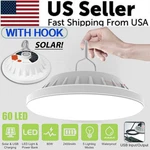 Rechargeable 60 Led Outdoor Camping Tent Light Usb & Solar Lantern Hiking Lamp. Fixed Price $16.99.