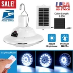 22led Outdoor Solar Light Hooking Camping Tent Hanging Lamp With Remote Control. Fixed Price $11.48.