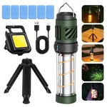 Rechargeable Camping Light, Two Lighting(front Spotlight/ambience Light), 5 L.... Fixed Price $32.09.