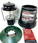 Coleman 2-mantle Propane Lantern W/new Mantles & Quickpack Case (2000003049) Vgc. Fixed Price $19.88.
