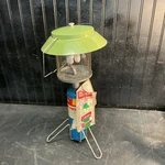 Vintage Turner Single Mantle Propane Lantern W/ Coleman Bubble Globe & Stand. Fixed Price $55.25.