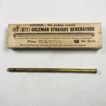 Vintage Nos Us Coleman Brass Q77 Lamp Lantern Generator No Box. Fixed Price $17.99.
