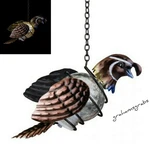 Bird Solar Lantern Quail Regal Arts 12554 Glows Garden Yard Decor Free Shipping. Fixed Price $27.75.