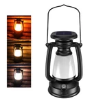 4000mah Solar Powered Rechargeable Classic Steel Camping Lantern Vintage Style... Fixed Price $28.00.