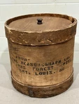 Vintage Wood Round Box Measuregraph Co Coleman Lantern & Stove Beautiful. Fixed Price $180.00.
