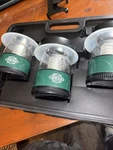 Excalibur Emergency Hurricane Mini Lantern Battery Float Water Resistant Green. Fixed Price $33.00.