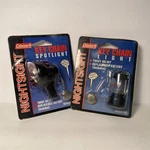 Vintage (2) Coleman Lantern Key Chain Night Light & Spotlight Mini Nightsight. Fixed Price $34.00.
