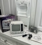 Curtis Rt068 5" Portable B&w Tv Am/fm Radio Tested Working Retro Gaming Crt. Fixed Price $33.00.