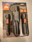 Ozark Trail 3-piece Led Flashlight Combo, Water-resistant, 115/75 Lumens. Fixed Price $12.95.