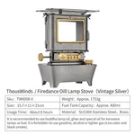 Fire Dance Oil Lamp Stove Portable Outdoor Camping Lantern Emotion Retro Lights. Fixed Price $194.05.