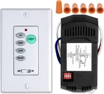 Universal Uc9050t Ceiling Fan Wall Remote Control Kits With Adjustable 3 Speed,l. Fixed Price $83.91.