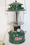 Vtg Coleman 220 Lantern ,electric Light Power Conversion, Glamping Nightlight. Fixed Price $60.00.