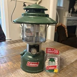 Vintage 1974 Big Hat 228h Double Mantle Coleman Lantern 11-74 Usa Plus Bonus. Fixed Price $58.00.