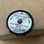 Coleman 220j 228j And 220k Lantern Late Knob Valve Wheel Direction Disk, & Screw. Fixed Price $6.95.