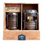 Lantern Lamp Set Large Collapsible Handles Weatherproof 280 Lumens 3 Watts. Fixed Price $13.59.
