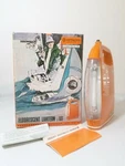 Vintage Hitachi Fluorescent Lantern L-1602 Orange Camping Boating Battery/dc-12v. Fixed Price $150.39.
