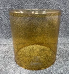50s Coleman Model 220e Amber Pyrex Glass Two-mantle Lantern Globe. Fixed Price $56.99.