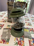 Vintage American Camper Model 1042 Double Mantle Propane Lantern Works Tested. Fixed Price $20.20.