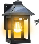 Solar Powered Wall Lanterns Outdoor With 3 Modes, Dusk To Dawn Motion Sensor Led. Fixed Price $44.95.