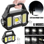 Solar Power Led Camping Lamp Flashlight Tent Light Lantern Rechargeable Battery. Fixed Price $9.82.