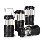 Kpkjoo Lantern Collapsible Camping Light, Battery Operated Lanterns Led Black. Fixed Price $27.99.