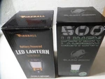 Pair Of Led Lanterns Fireball 1000 Lumen And Blazin 500 New. Fixed Price $36.89.