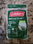 Coleman Insta-clip No 21a122 Lantern Mantles, 2 Pack New In Package Old Stock. Fixed Price $6.99.