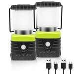 Jarxin 2pcs 6500k White Light Led Camping Lantern Rechargeable 1000lm 4500mah. Fixed Price $59.31.