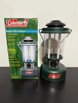 Coleman 5535 Series Vintage Large Tube Lantern Twin Fluorescent 5355a700. Fixed Price $24.99.