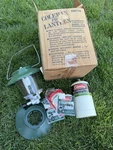 Vintage Coleman Propane 2 Mantle Lantern Model 5152-700 W/box Mantles. Fixed Price $24.00.