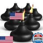 Fan-torches 8 Pack Metal Table Top 24.5oz Citronella Torches For Outside. Fixed Price $72.60.