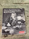 Coleman 5152-700 Lantern - Manual Discoloration. Fixed Price $10.00.