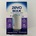 New Zevo Flying Insect Trap Indoor Plug In Bug Catcher Starter Kit W/2 Refills. Fixed Price $29.99.