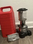 Coleman Model 226 Dual Fuel Lantern & Red Case Collectible. Never Opened. Fixed Price $300.00.