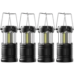 Lichamp 4 Pack Led Camping Lanterns, Battery Powered Lights Cob Super.... Fixed Price $41.78.