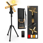 13200mah Rechargeable Solar Work Light With Folding Stand And Carrying Bag, 8.... Fixed Price $104.92.