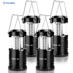 Led Camping Lantern 4-pack, Battery-powered, Water-resistant Emergency Lights. Fixed Price $43.20.