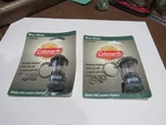 2 - Vintage Coleman 220 Gas Lantern Keychain 5340b700 New Old Stock. Fixed Price $18.95.