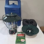 Coleman Propane Lantern 5154 Dual Mantle Maroon Storage Case Usa Made Electronic. Fixed Price $34.50.