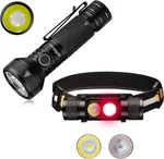 Sofirn If22a Flashlight & D25lr Dual Light Headlamp For Emergencies Camping. Fixed Price $93.99.