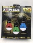 Zero Dark Led Camping Lantern Light Bulbs Hook 3 Pack Portable Home Hiking. Fixed Price $22.99.