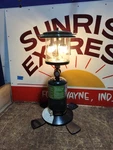 Vintage Texsport Double Mantle Propane Lantern With Coleman Globe Tested Works. Fixed Price $14.99.