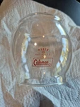 Vintage Coleman 200a 242 249 Lantern Glass Globe Lens Pyrex Logo 1946-58. Fixed Price $33.00.