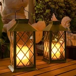 Take Me 14" Solar Lanterns Outdoor Waterproof Flickering Flameless Candle. Fixed Price $71.99.
