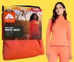 Ozark Trail Women's 2xl 20 Warmest Thermal Long Sleeve Fleece Mockneck Top New. Fixed Price $7.45.