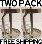 Two Brand New Coleman 200a/200/201/202 Stainless Steel Early Model Burner Frames. Fixed Price $65.49.