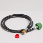 Propane Gas Hose 5 Foot High Pressure Type 1 Pol Fitting Coleman. Fixed Price $35.99.