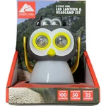 Ozark Trail Outdoor Hiking 2 Piece Grey Owl Led Lantern & Headlamp Set Camping. Fixed Price $15.00.