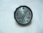Coleman 220k Lantern Valve Knob 407-6491 Black In Color + Direction Disk. Fixed Price $8.50.
